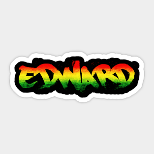 Reggae Edward Sticker